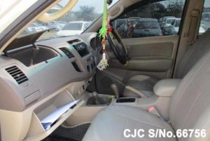 interior of Hilux Vigo for sale