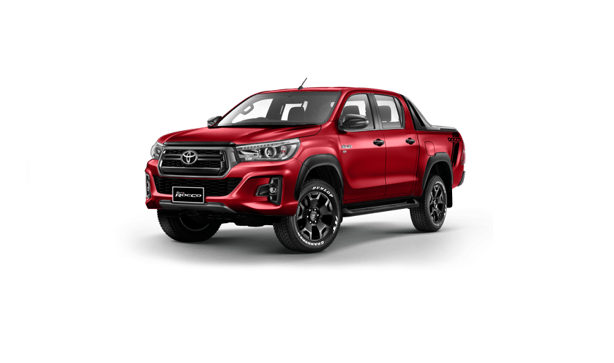 Car Junction Company Thailand offers Toyota Hilux Revo Rocco Double Cab Pickup Trucks 4x4, 2.8G Automatic For Sale. The Rocco is equipped with 2.8-gallon diesel engine, 4x4 running gear and six-speed automatic transmission system.