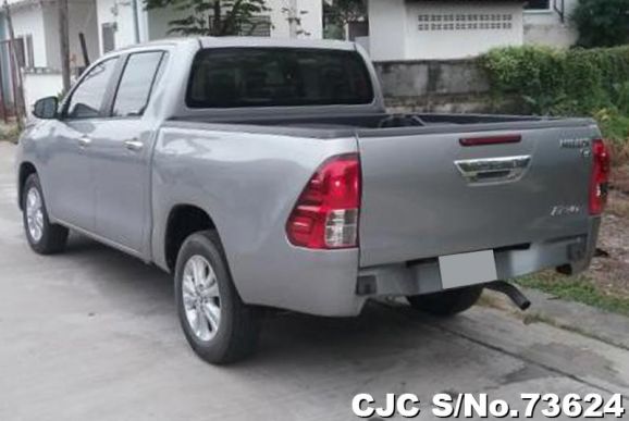 Toyota Hilux Revo Silver Manual 2016