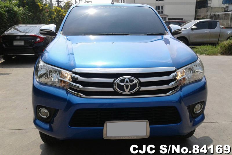 Used Toyota Hilux Revo Blue MT 2015 2.4L