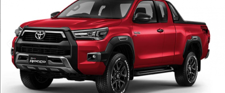 toyota hilux 2021 red